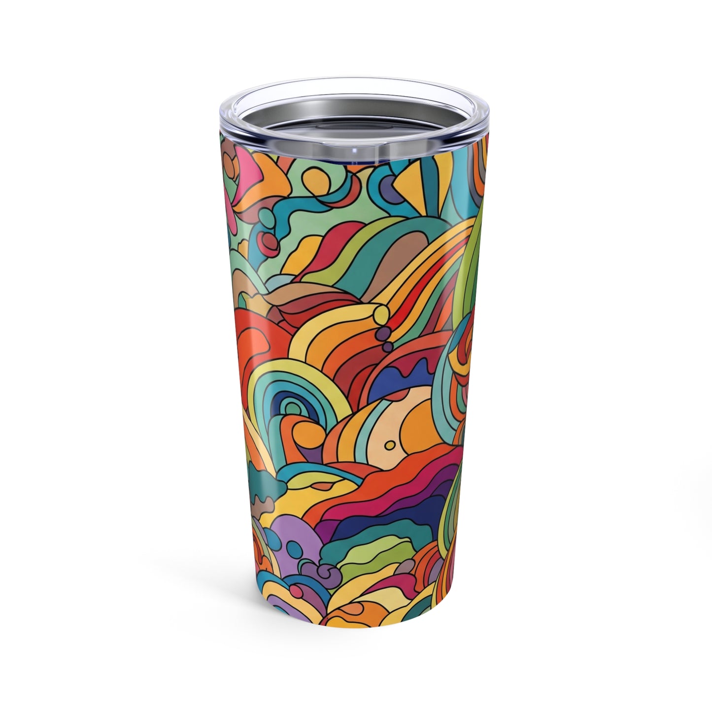 20 Ounce Steel Travel Mug With Double Wall Vacuum Insulation Spill Resistant Durable For Hot And Cold Beverages