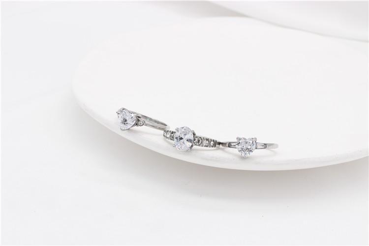 Jewelry Fashion Simple European And American Ladies Wedding Diamond Ring