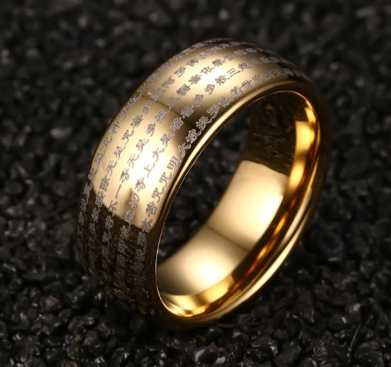 Unique Men Women Dome Ring Tungsten Gold Silver 8mm USA Sizes 6 To 13 Durable Matte Finish For Daily Wear Soon