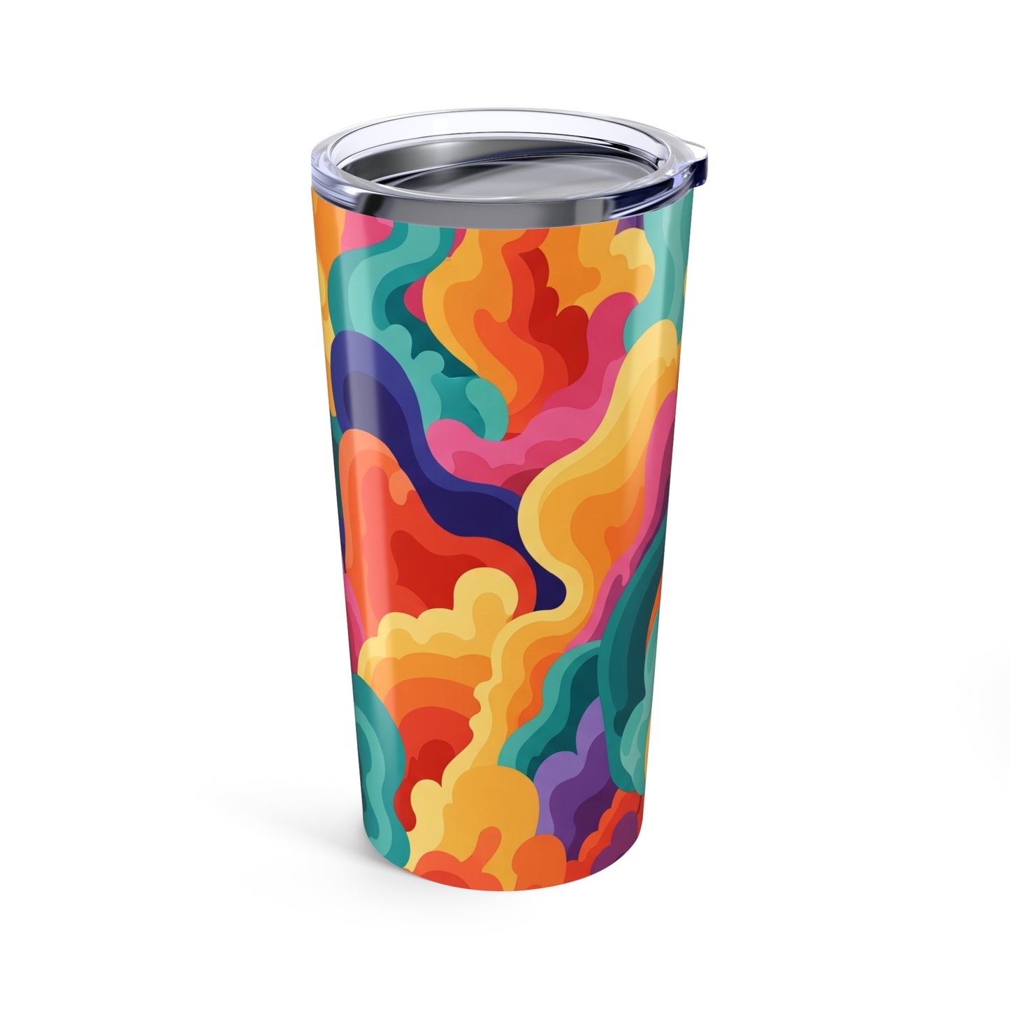 20oz Stainless Steel Tumbler With Double Wall Vacuum Insulation Spill Resistant Travel Mug For Hot And Cold