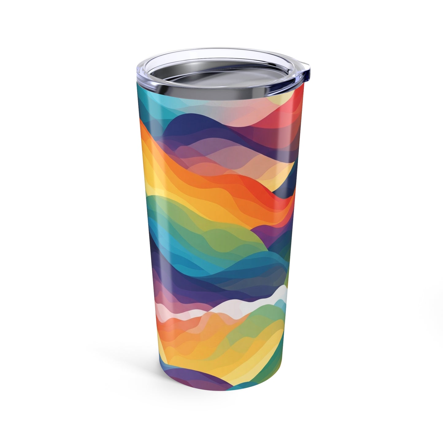 20oz Stainless Steel Tumbler With Double Wall Vacuum Insulation Spill Resistant Lid For Hot Or Cold Drinks Travel