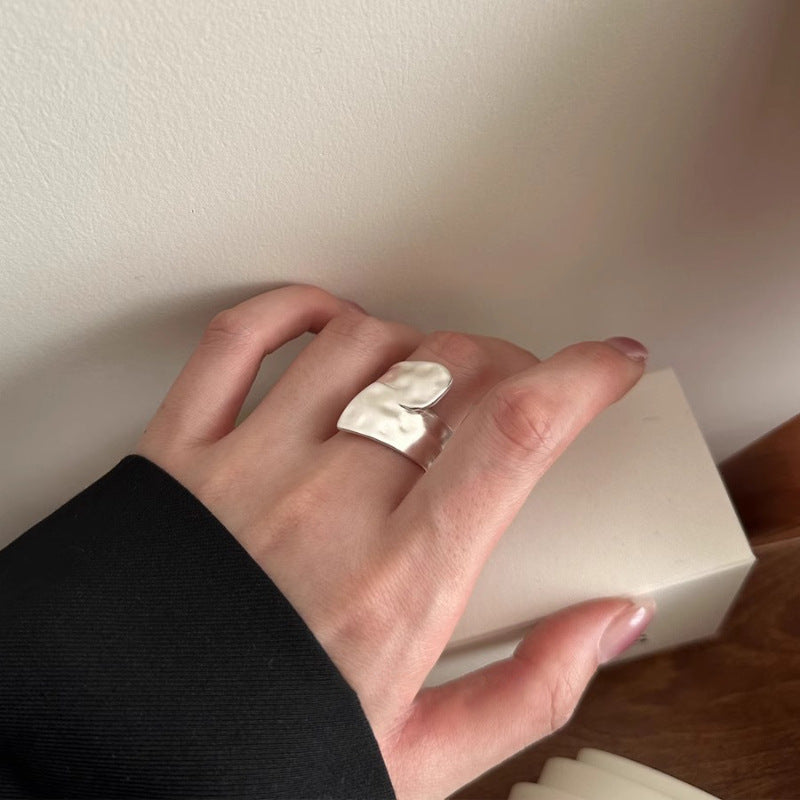 Copper Adjustable Index Finger Ring For Women Daily Wear