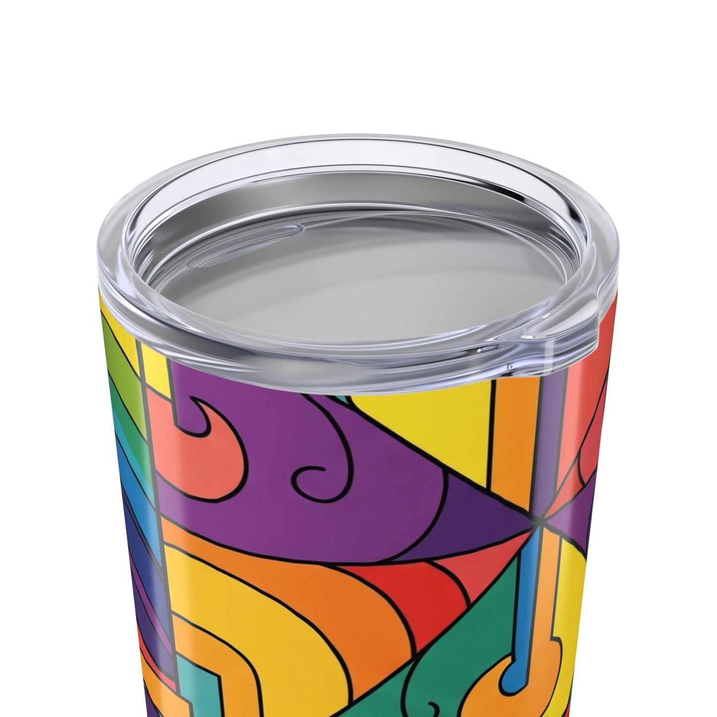 20oz Stainless Steel Tumbler With Double Wall Vacuum Insulation Spill Resistant Keeps Hot Or Cold Drinks