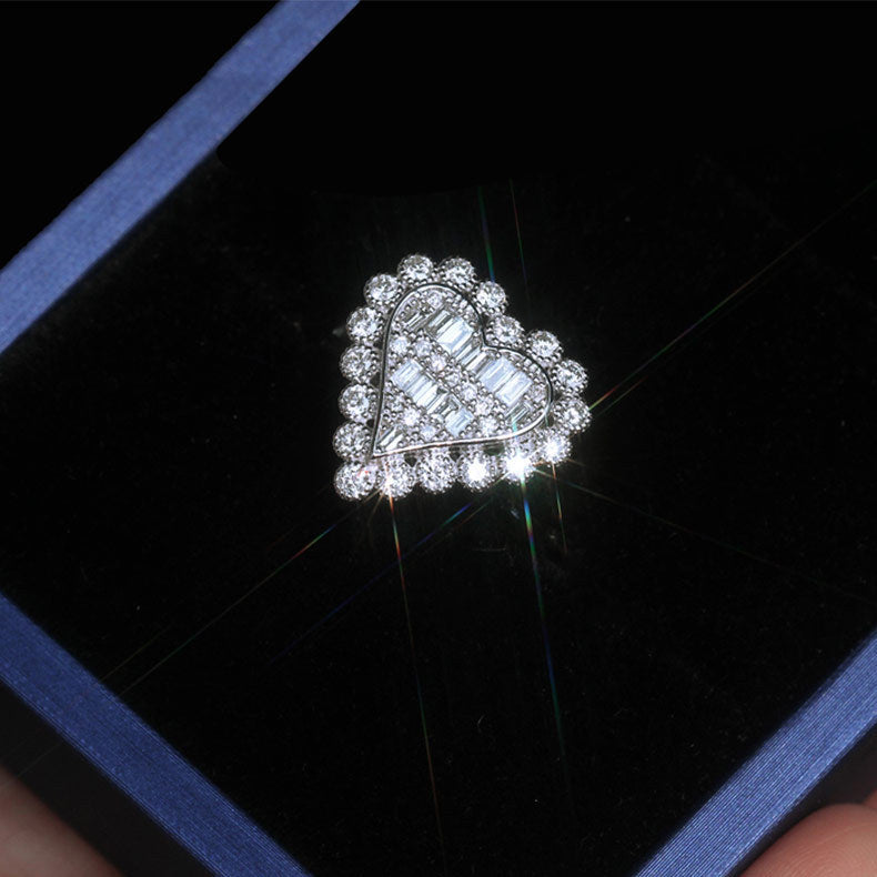 Geometric Zircon Ring Gold Plated Copper Fashion Jewelry Elegant Dainty European Style Sizes 6 7 8 9 10 Classy