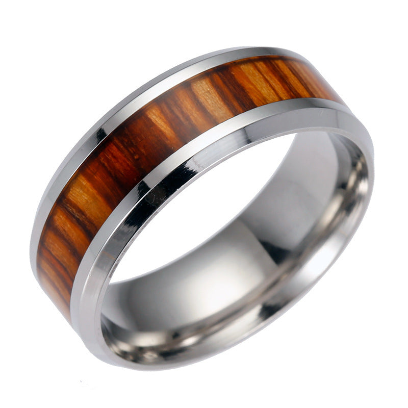 Stainless Steel Ring With Encrusted Design For Men And Women Water Resistant Daily Wear Everyday Comfort Style