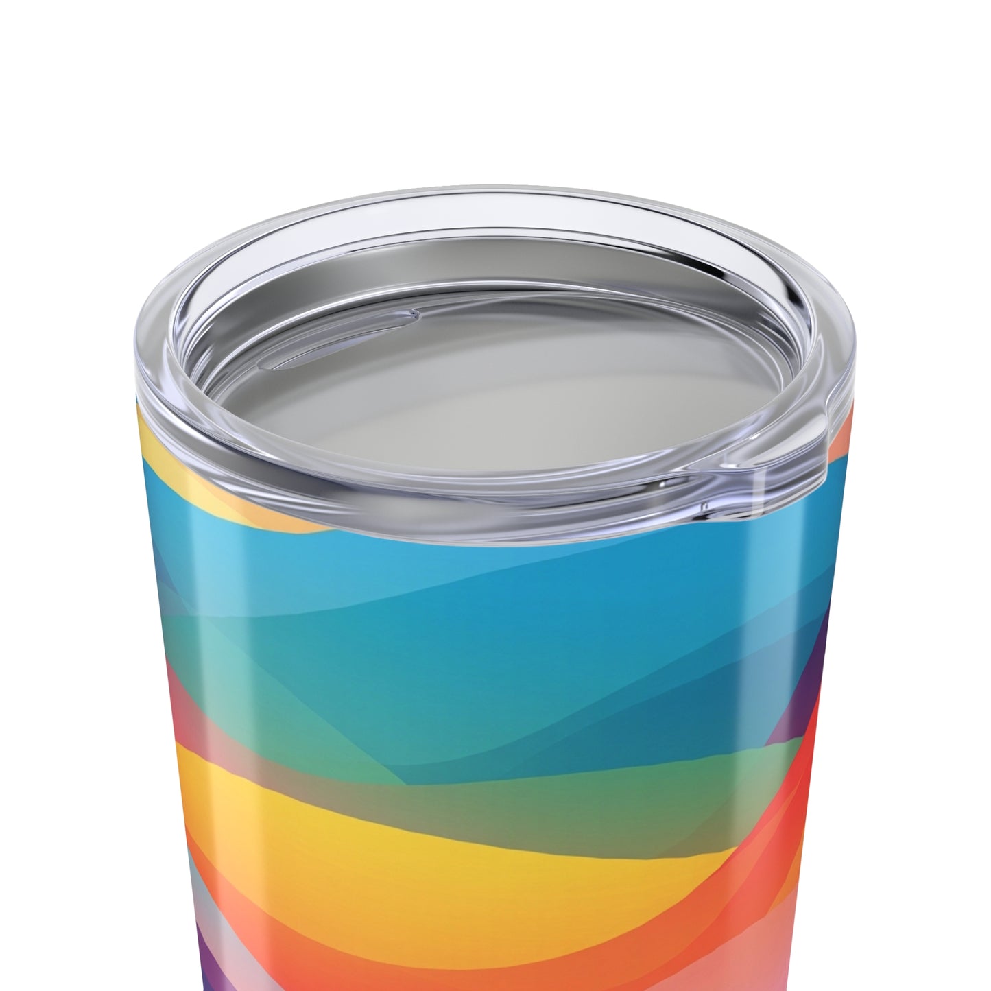 20oz Stainless Steel Tumbler With Printed Design Double Wall Vacuum Insulated Spill Resistant Travel Mug With Lid