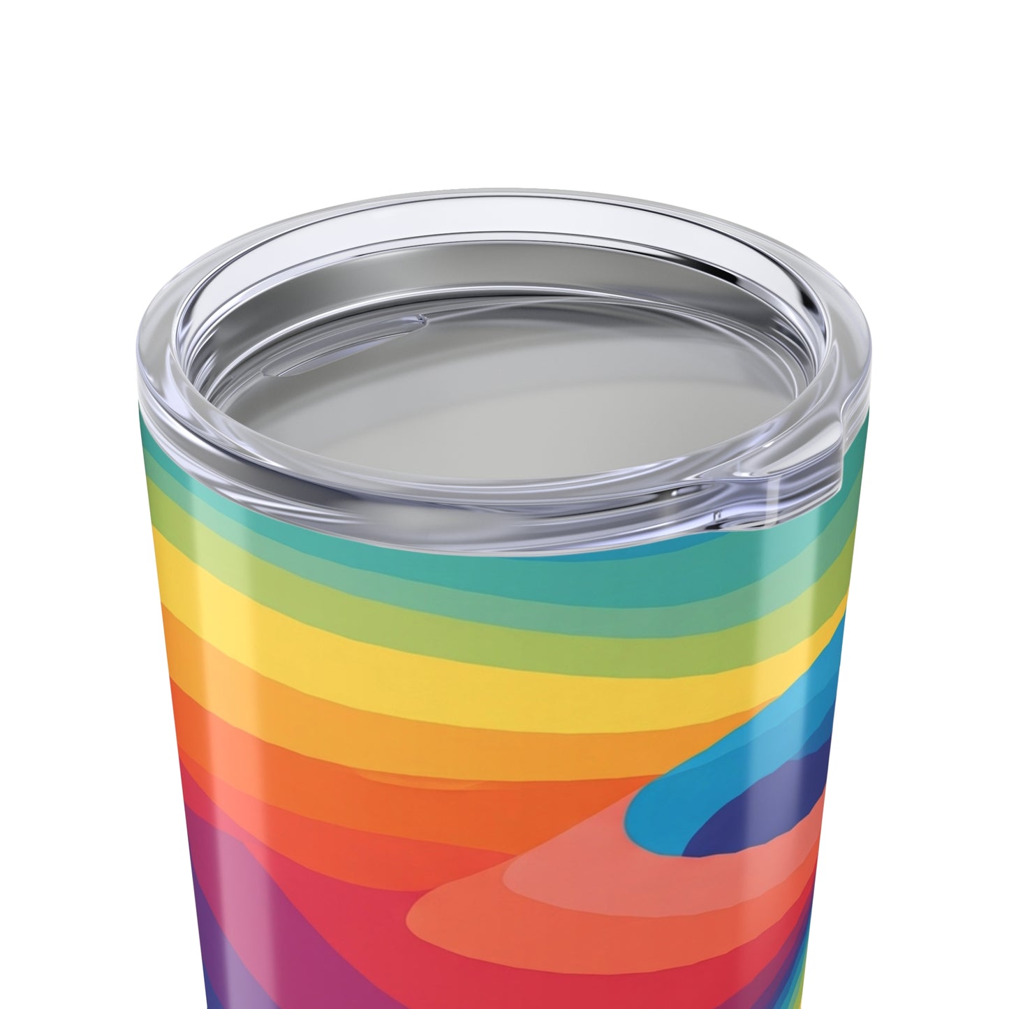 Brightly Printed 20 Ounce Metal Tumbler With Double Wall Vacuum Insulation For Hot Or Cold Drinks Spill Resistant