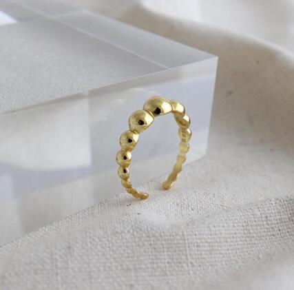 Womens Copper Ring Fashion Jewelry Polished Electroplated Trendy Ring Gift For Her Elegant Everyday Wear Ready