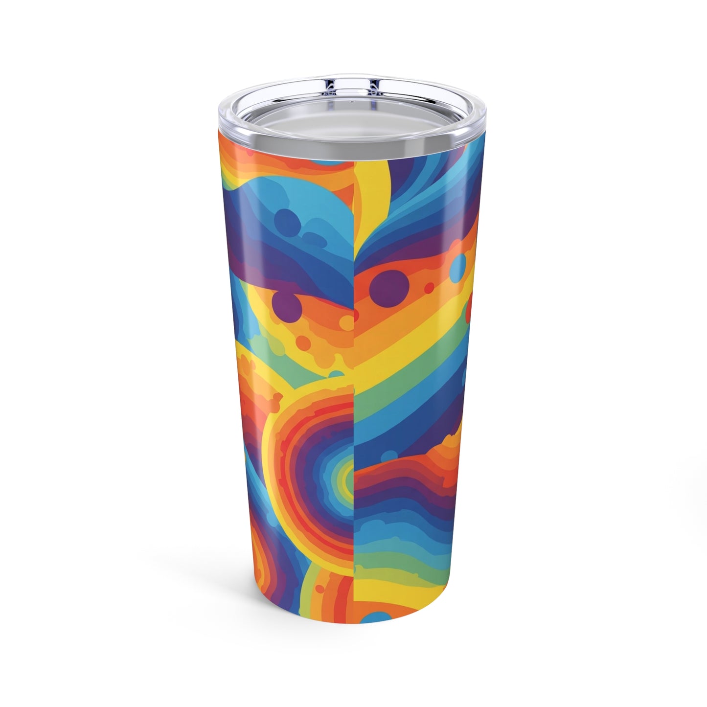 20oz Stainless Steel Travel Mug With Double Wall Vacuum Insulation Spill Resistant BPA Free Durable Printed