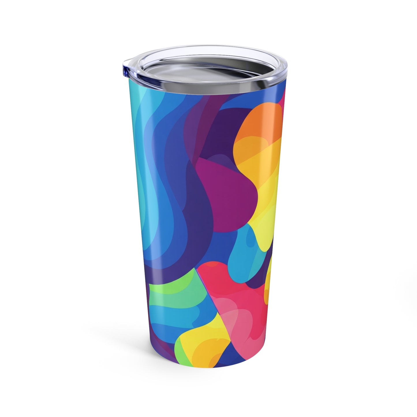 20oz Stainless Steel Tumbler With Double Wall Vacuum Insulated Leak Proof Travel Mug For Hot Or Cold Beverages