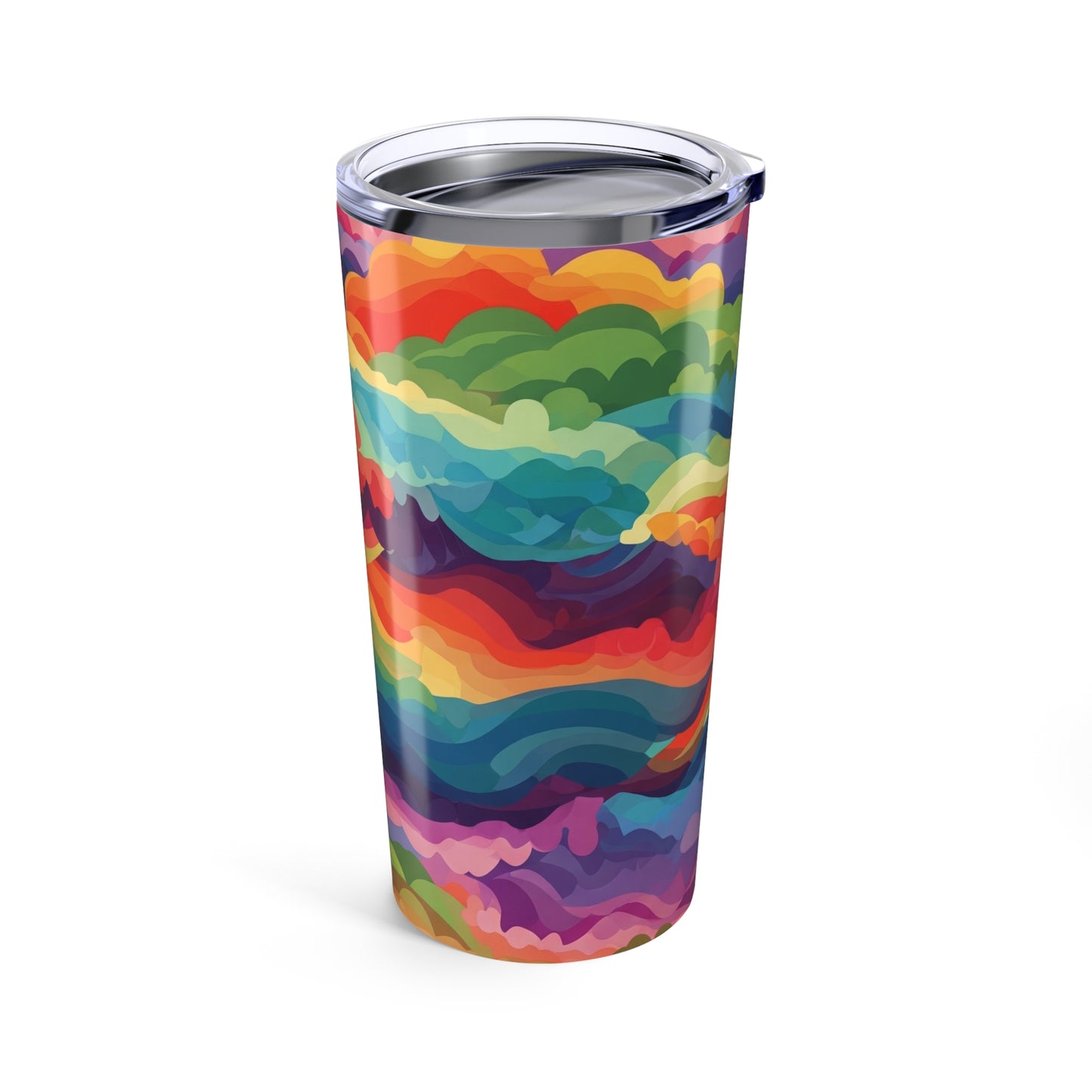 20 Ounce Stainless Steel Tumbler With Vacuum Insulation Leak Proof Spill Resistant Lid