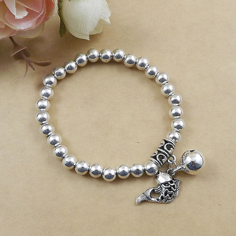 Unisex Geometric Bracelet Electroplated Finish Alloy Bangle Tibetan Silver For Men And Women Nationwide Styles