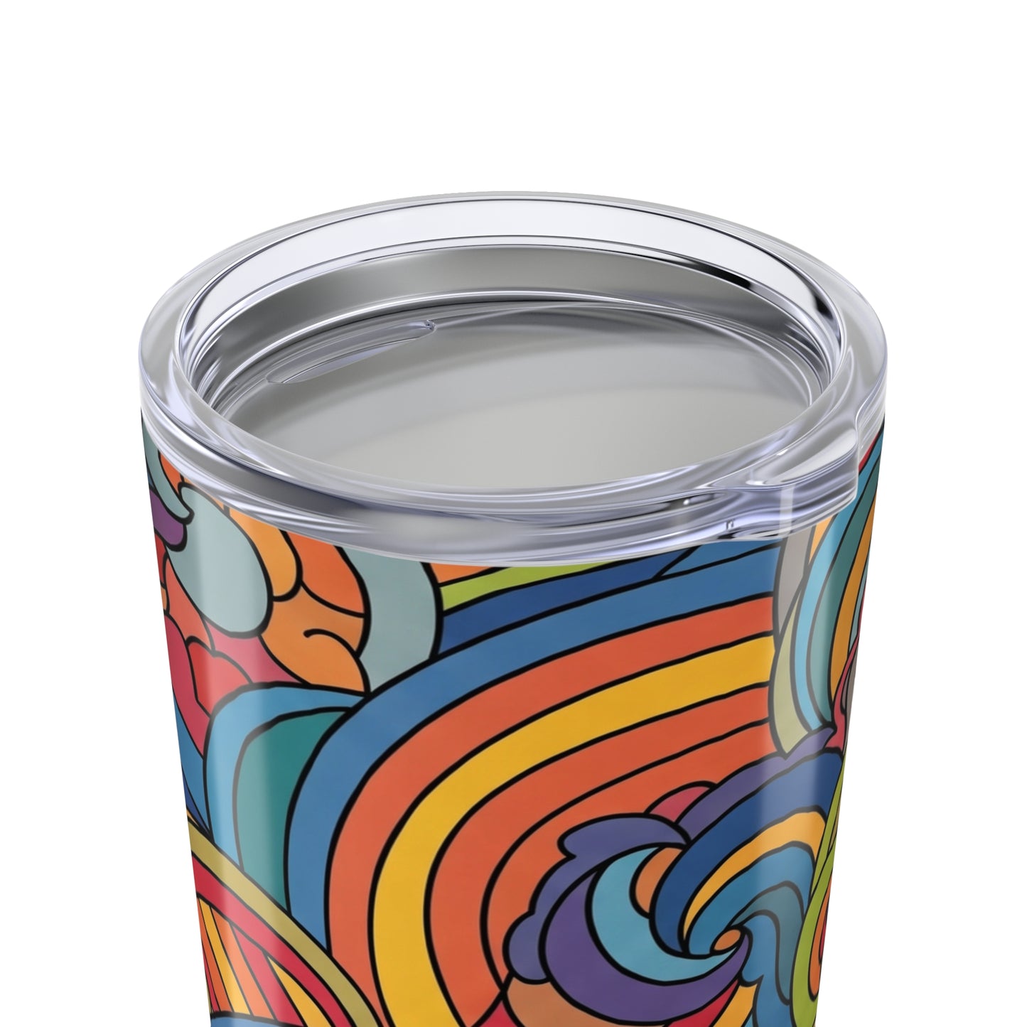 20 Ounce Insulated Travel Mug Stainless Steel Double Wall Vacuum Insulated Tumbler with Printed Design Dishwasher