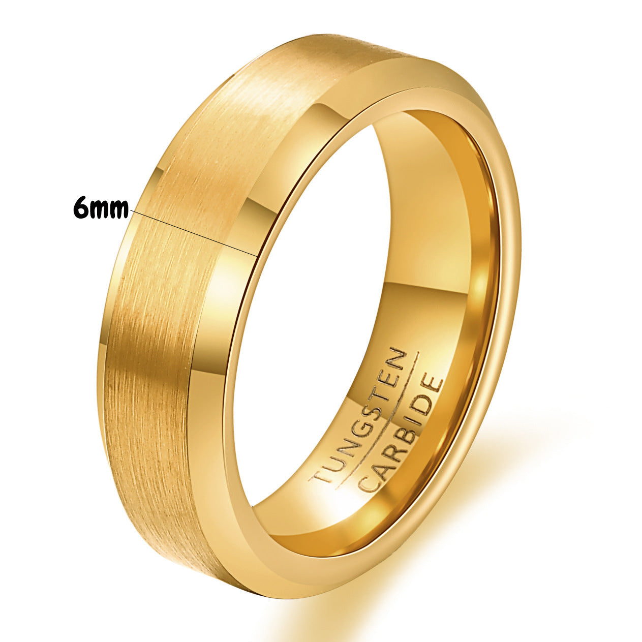 Unisex Stainless Steel Ring Band Electroplated Fashion Jewelry Round Geometry Ring For Men And Women Lovers XL