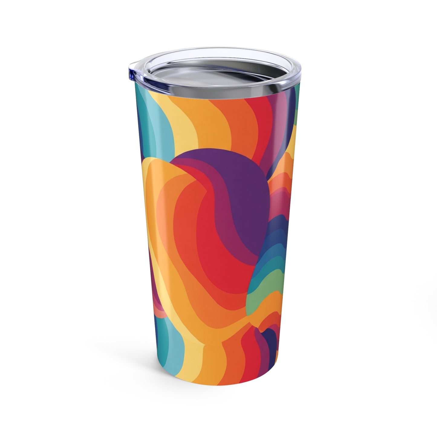 20oz Stainless Steel Tumbler With Double Wall Vacuum Insulation And Leak Proof Lid For Hot And Cold Beverages