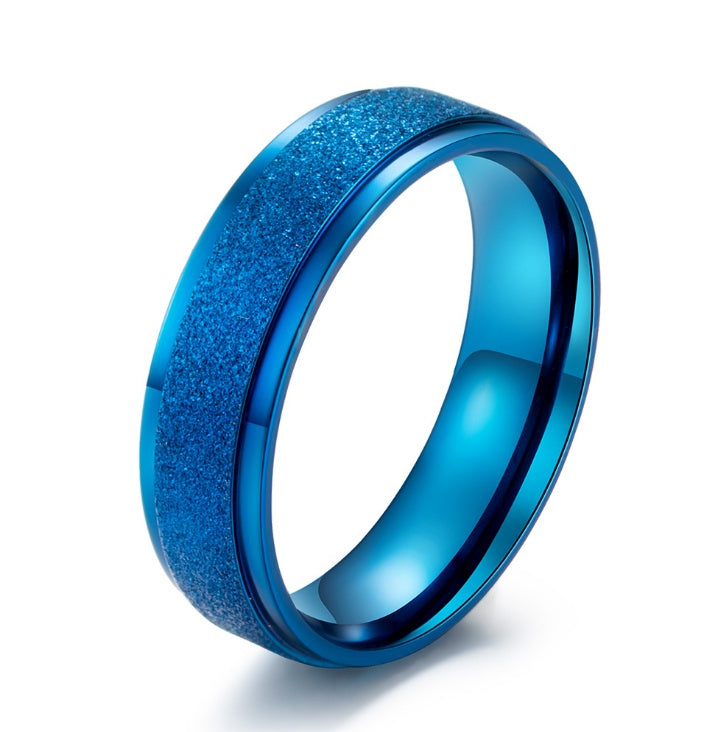 Titanium Steel Geometry Ring Polished Minimal Design Gift For Festivals Individually Packed Jewelry For Everyday Wear