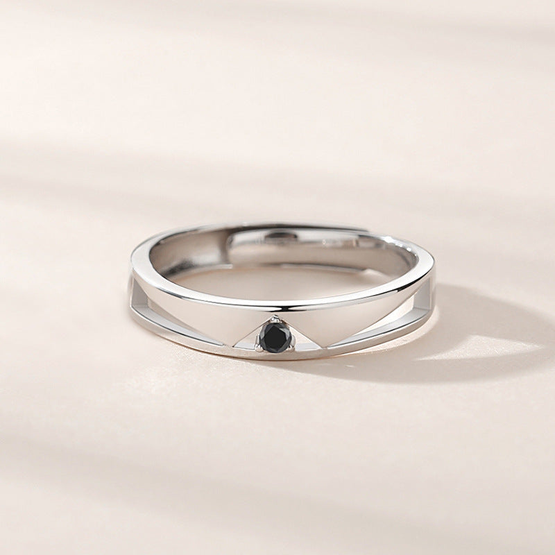 Couple Rings Original Crown Design Matching Bands For Men And Women Fashion Jewelry Lightweight Luxury Fashion