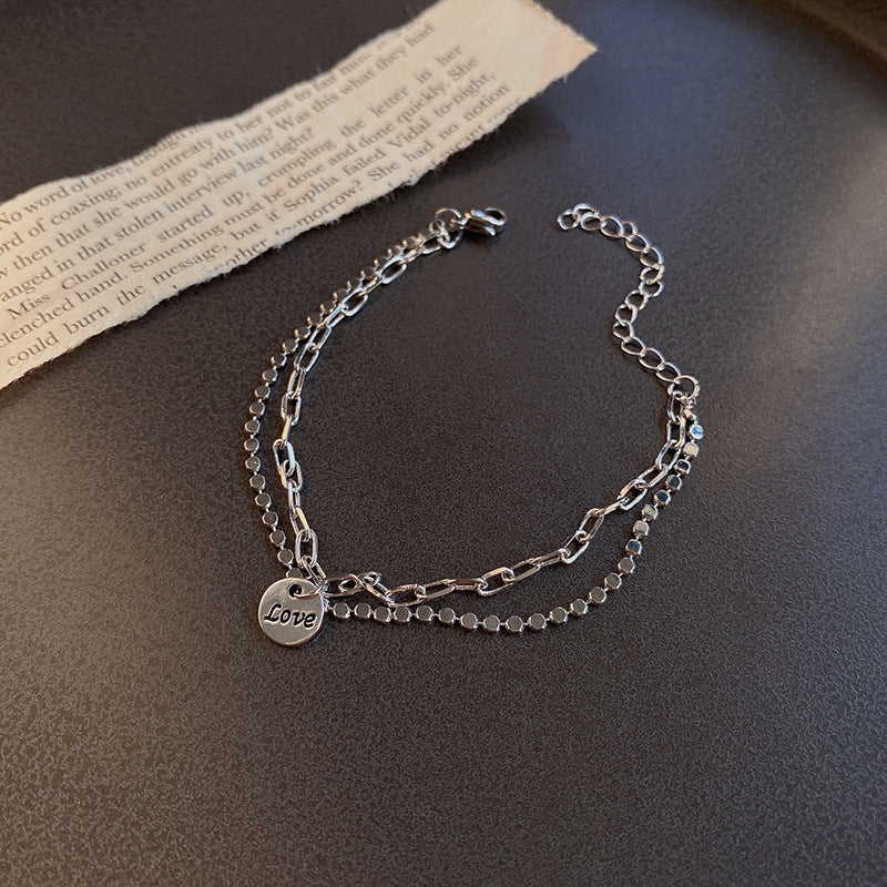 Women Titanium Steel Bracelet Electroplated Fashion Jewelry Beautiful Design Ladies Bangle Gift For Her Shines