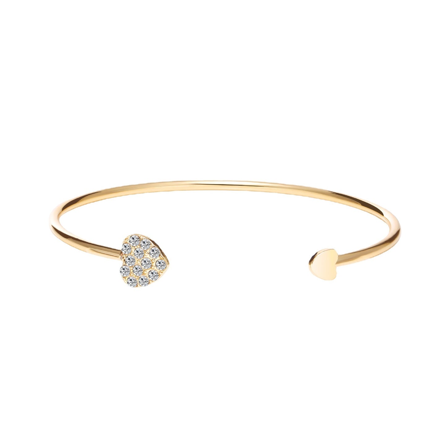 Six Pointed Star Bracelets Adjustable Opening Design Fashion Jewelry Simple Couple Gifts Gold Silver Rose Gold