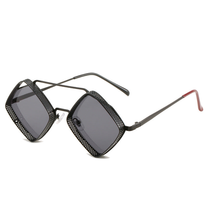 Metal Frame Sunglasses UV400 Eye Protection For Men Women