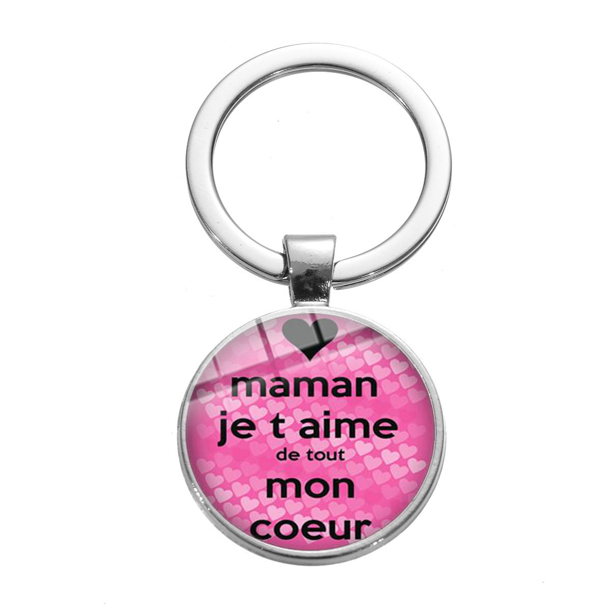 Mom Keychain Gift Zinc Alloy Key Ring Decorative Pendant For Mothers Day And Special Occasions For Mom On Any Occasion