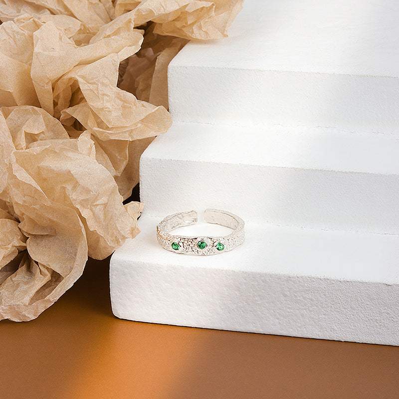 Womens Adjustable Open Ring Geometric Copper Plated In Gold And Platinum Finish Individually Packed Chic Look