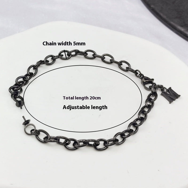 Titanium Steel Bracelet Holder DIY Jewelry Making Black