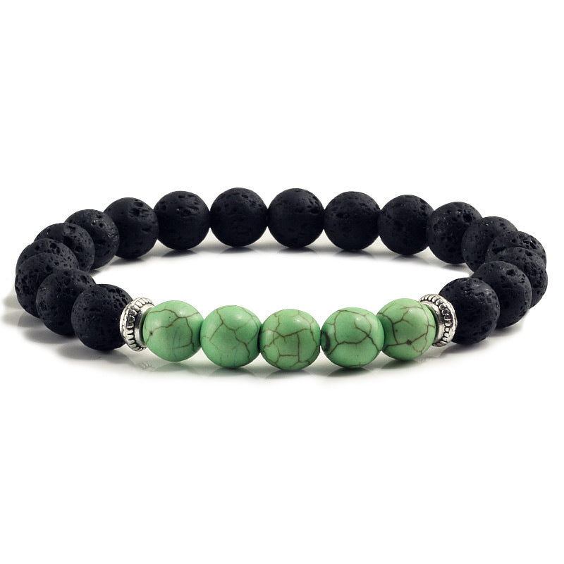 Womens Natural Stone Beaded Bracelet 8mm Jewelry For Anniversary Celebrations And Gifts Travel Promotions Gift