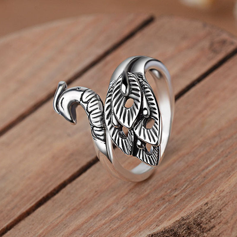 Womens Adjustable Ring Retro Geometric Copper Electroplated Jewelry Gift For Festival For Party Ready Everyday