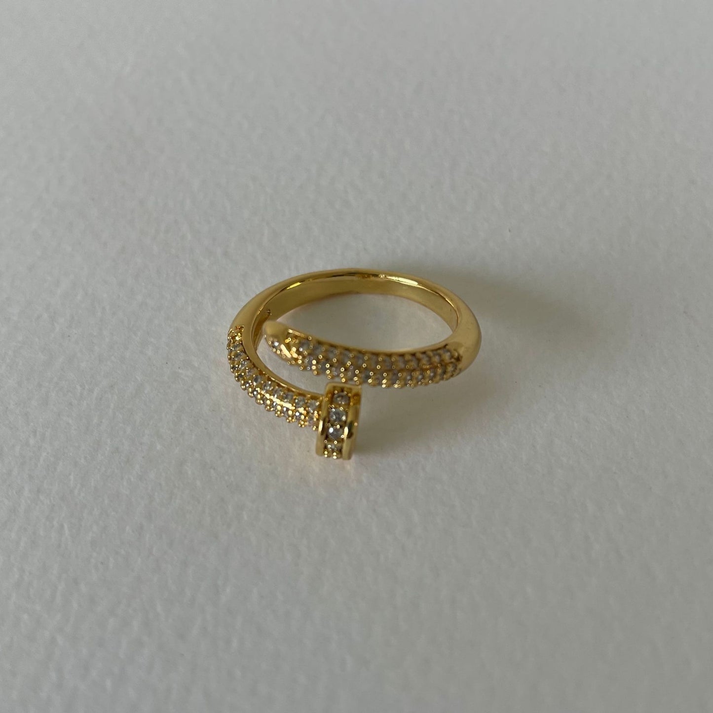 Unisex Adjustable Open Ring Copper Inlaid Zircon Jewelry For Women And Men Elegant Everyday Wear Gifting Ideal Birthday Surprise