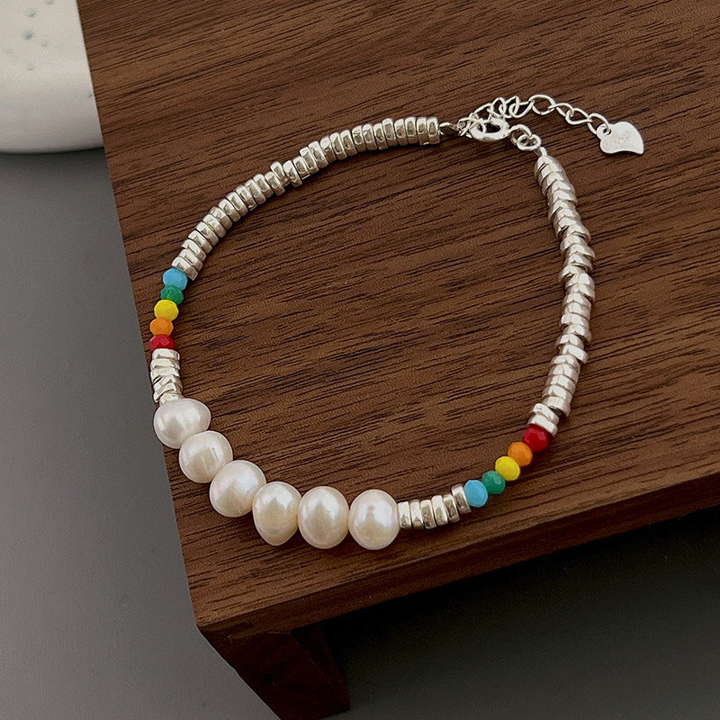 Women Electroplated Bracelet With Artificial Crystal Chic Design Fashionable Bangle Jewelry For Women And Girls