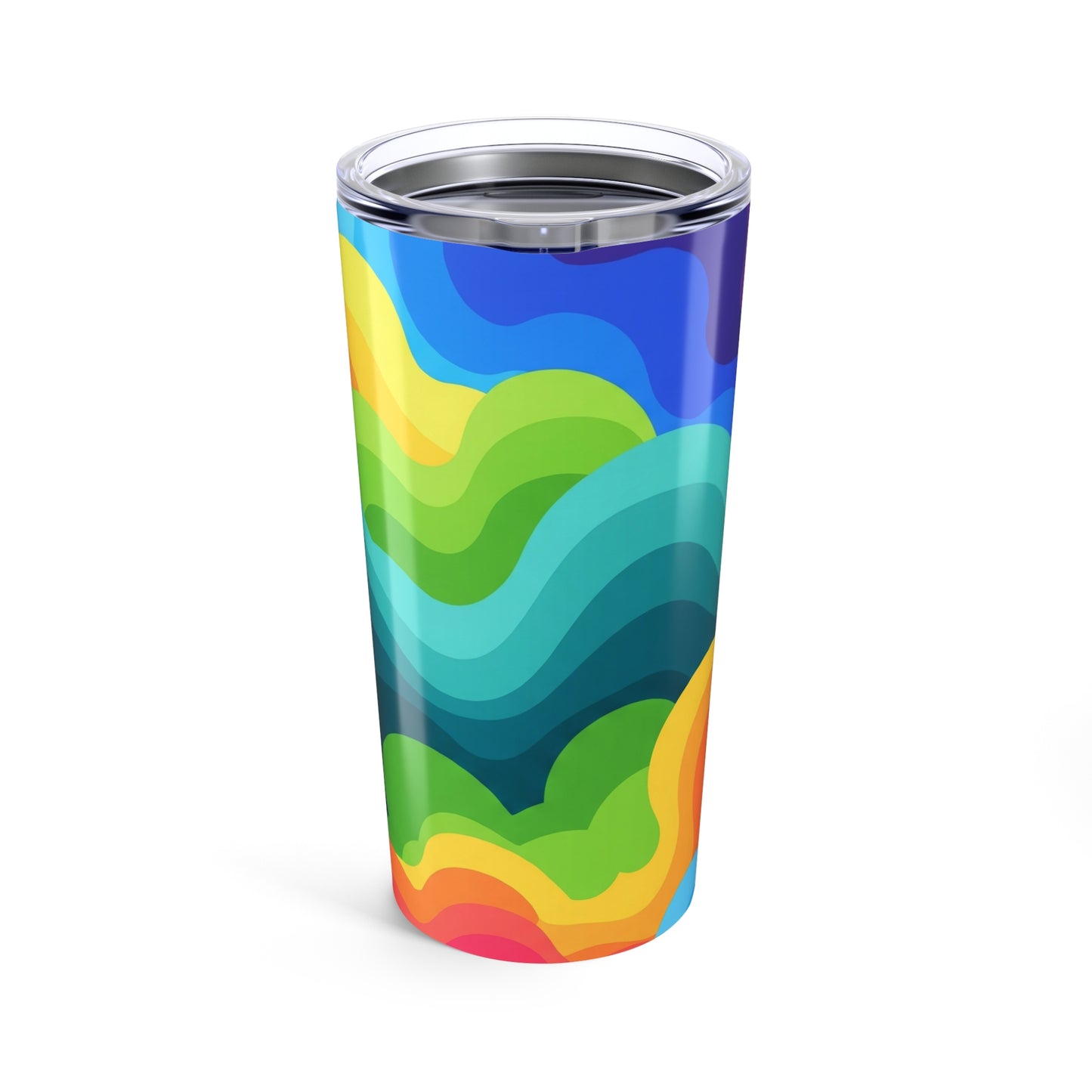 20 oz Stainless Steel Tumbler With Double Wall Vacuum Insulation Leak Proof Travel Mug For Hot And Cold Drinks Art
