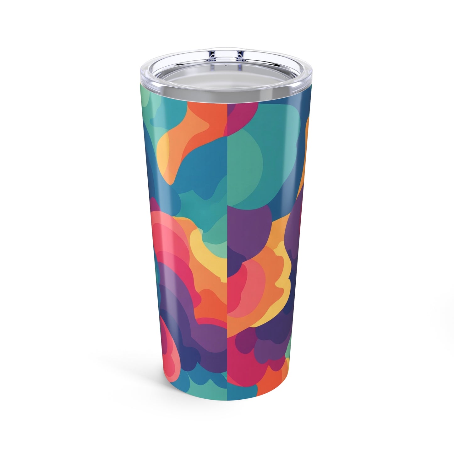 Stylish Printed 20 Oz Stainless Steel Travel Mug With Double Wall Vacuum Insulation And Spill Proof Durable Design