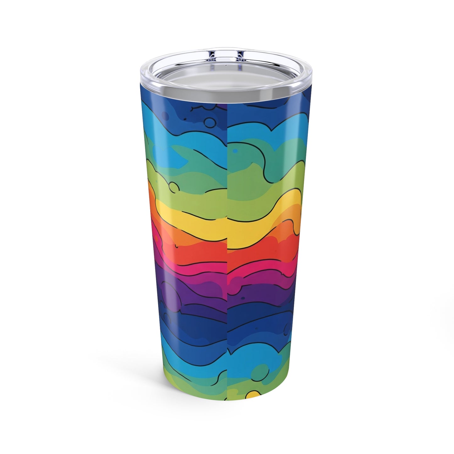 20oz Stainless Steel Tumbler With Double Wall Vacuum Insulation Keeps Beverages Hot Or Cold Spill Resistant