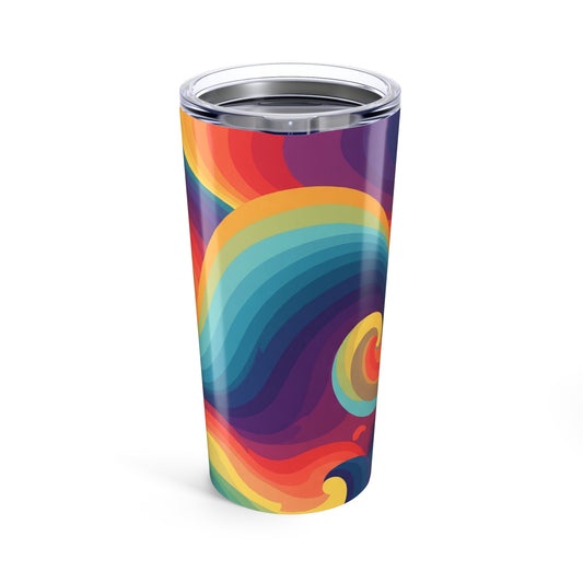 20oz Printed Stainless Steel Travel Mug With Double Wall Vacuum Insulation Leak Proof Lid For Hot And Cold