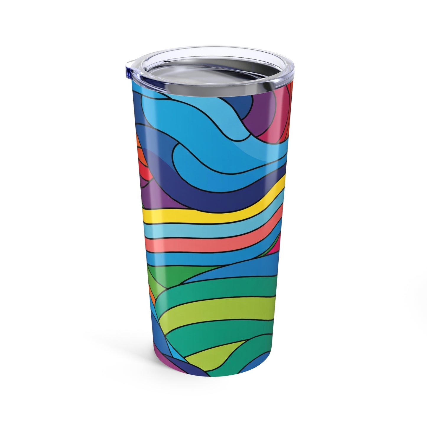 20 Oz Stainless Steel Tumbler With Double Wall Insulation Leak Proof Design And Lid For Hot Or Cold Beverages