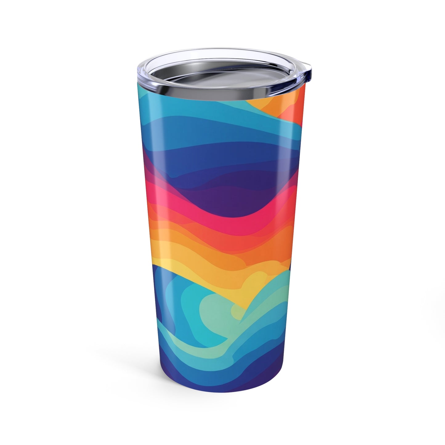 20oz Stainless Steel Printed Tumbler With Double Wall Vacuum Insulation Spill Resistant Dishwasher Safe Daily Use