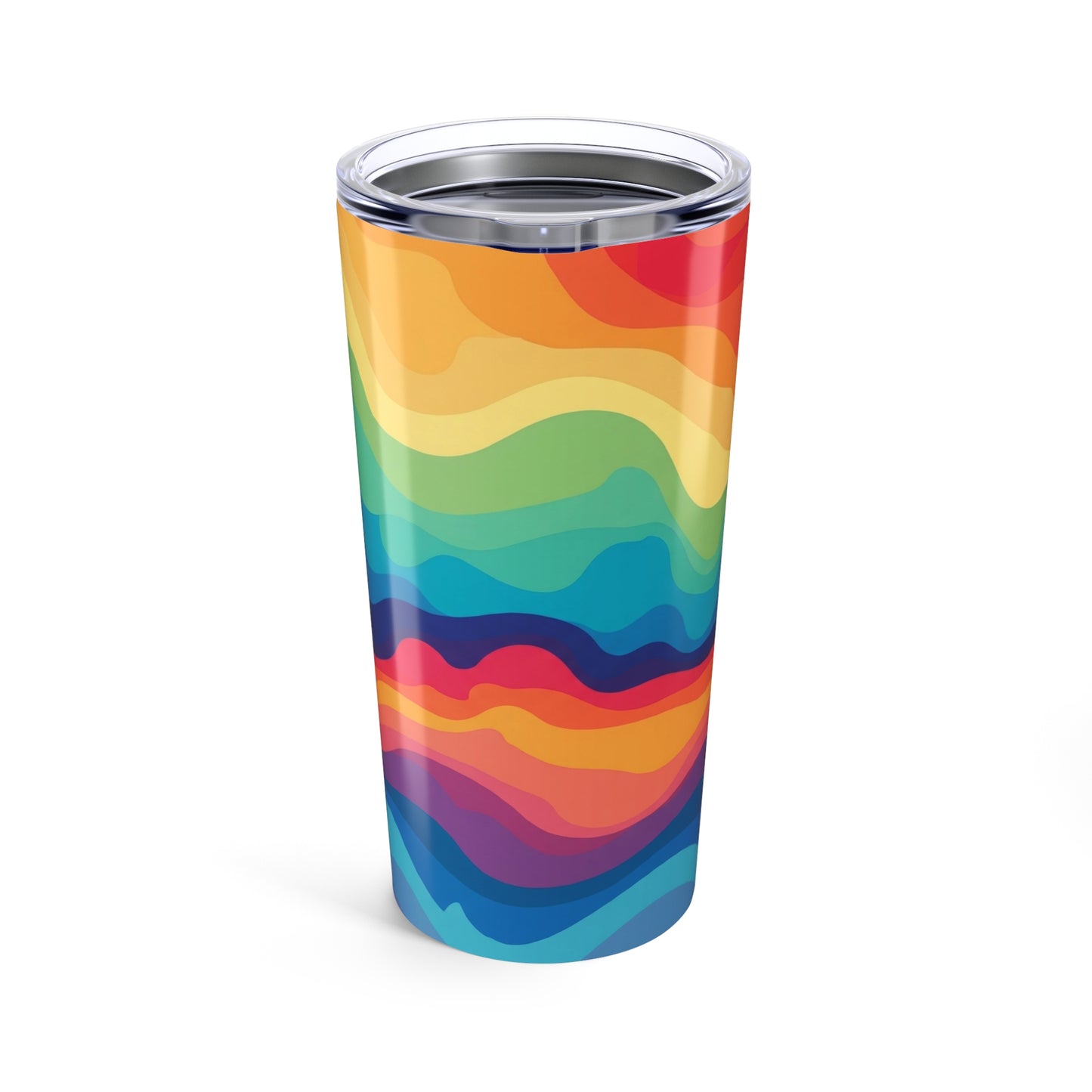 20oz Stainless Steel Tumbler With Double Wall Vacuum Insulation Printed Spill Resistant Travel Mug For Drinks