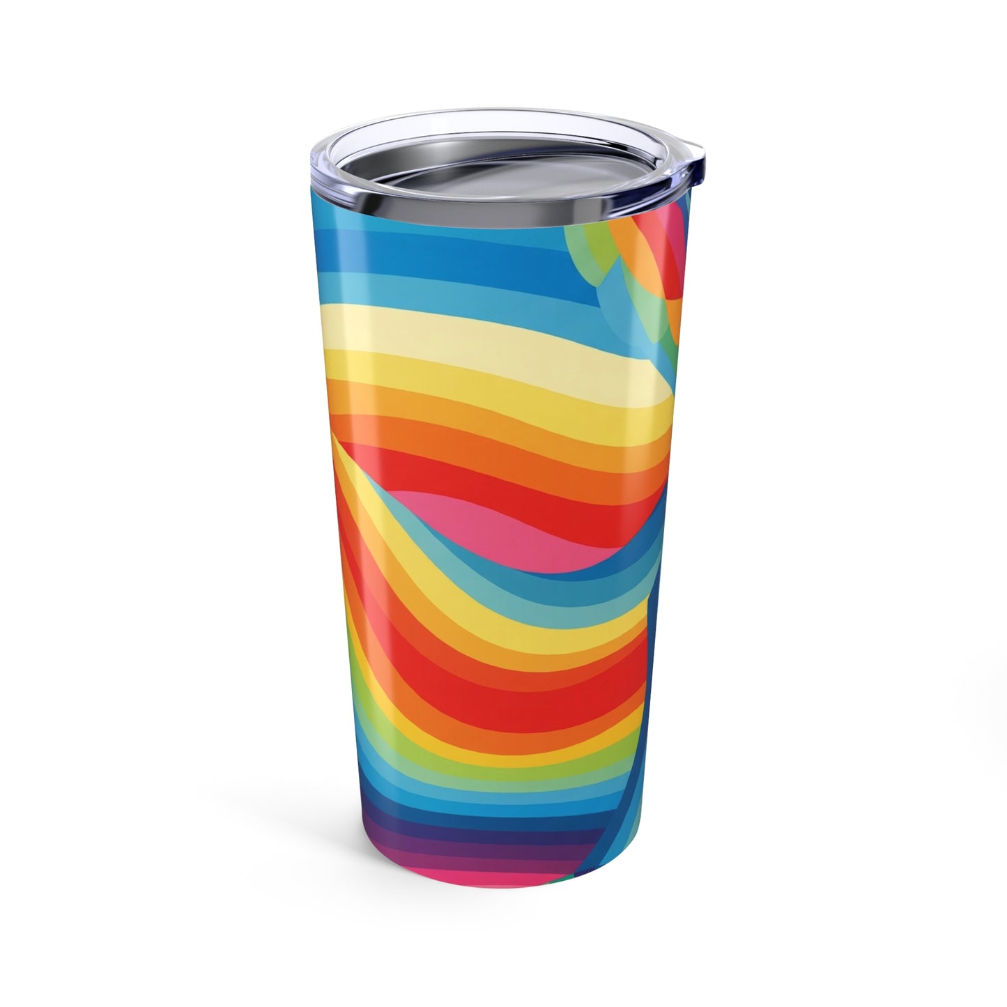 20oz Stainless Steel Tumbler With Artwork Double Wall Vacuum Insulated Leak Proof Thermal For Hot And Cold