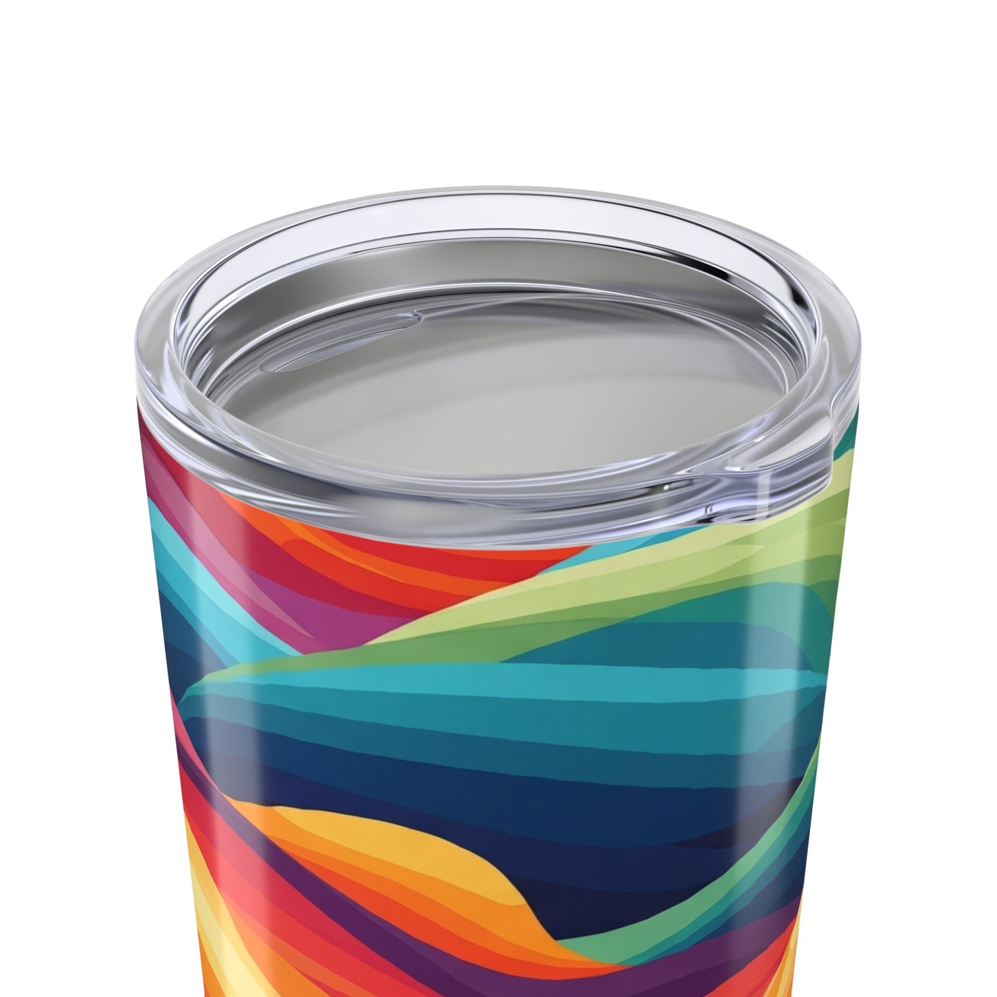 20oz Stainless Steel Travel Mug With Double Wall Vacuum Insulation Leak Proof Lid Durable Printed Beverage Tumbler
