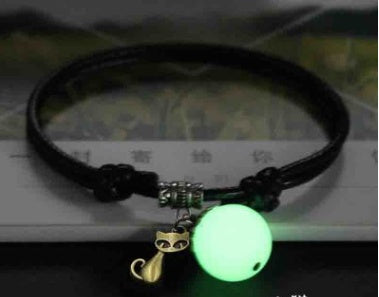 Unisex Luminous Alloy Bracelet Korean Design for Couples Opening Ceremony Anniversary Gift and Celebration Now