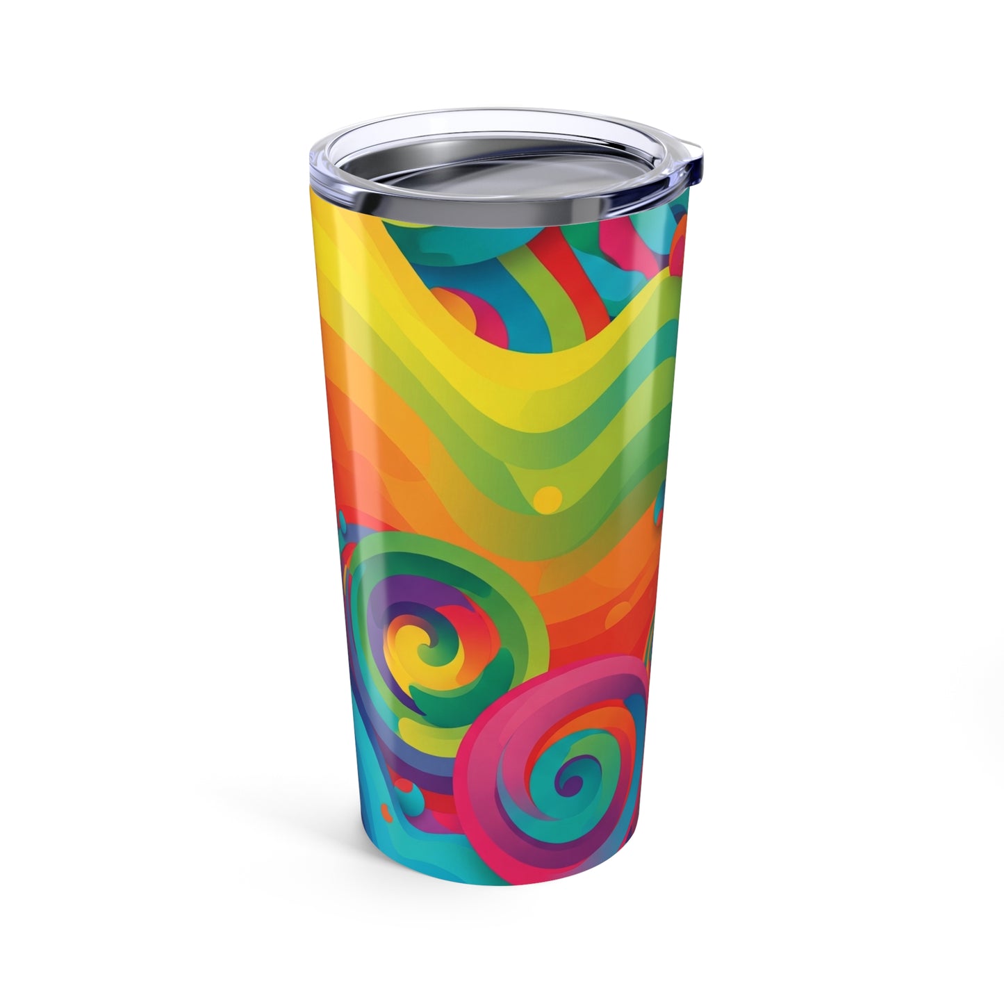 20 Ounce Stainless Steel Tumbler With Double Wall Vacuum Insulation Leak Proof Lid For Hot And Cold Beverages