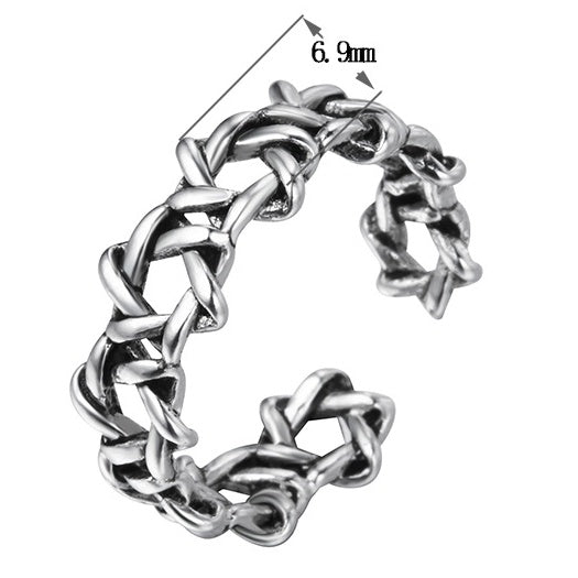 Sterling Silver Star Ring Unisex Electroplated Jewelry Design Silver Star Ring Everyday Wear For Women And Men