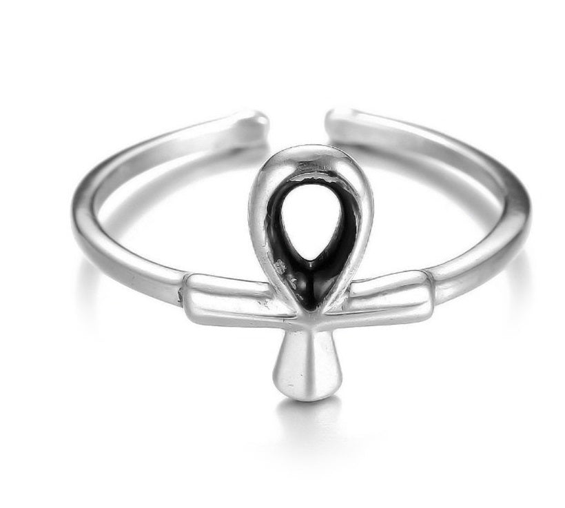 Womens Sterling Silver Turquoise Inlay Ring Geometric Design Unisex 925 Jewelry Everyday Wear Gift For You Now