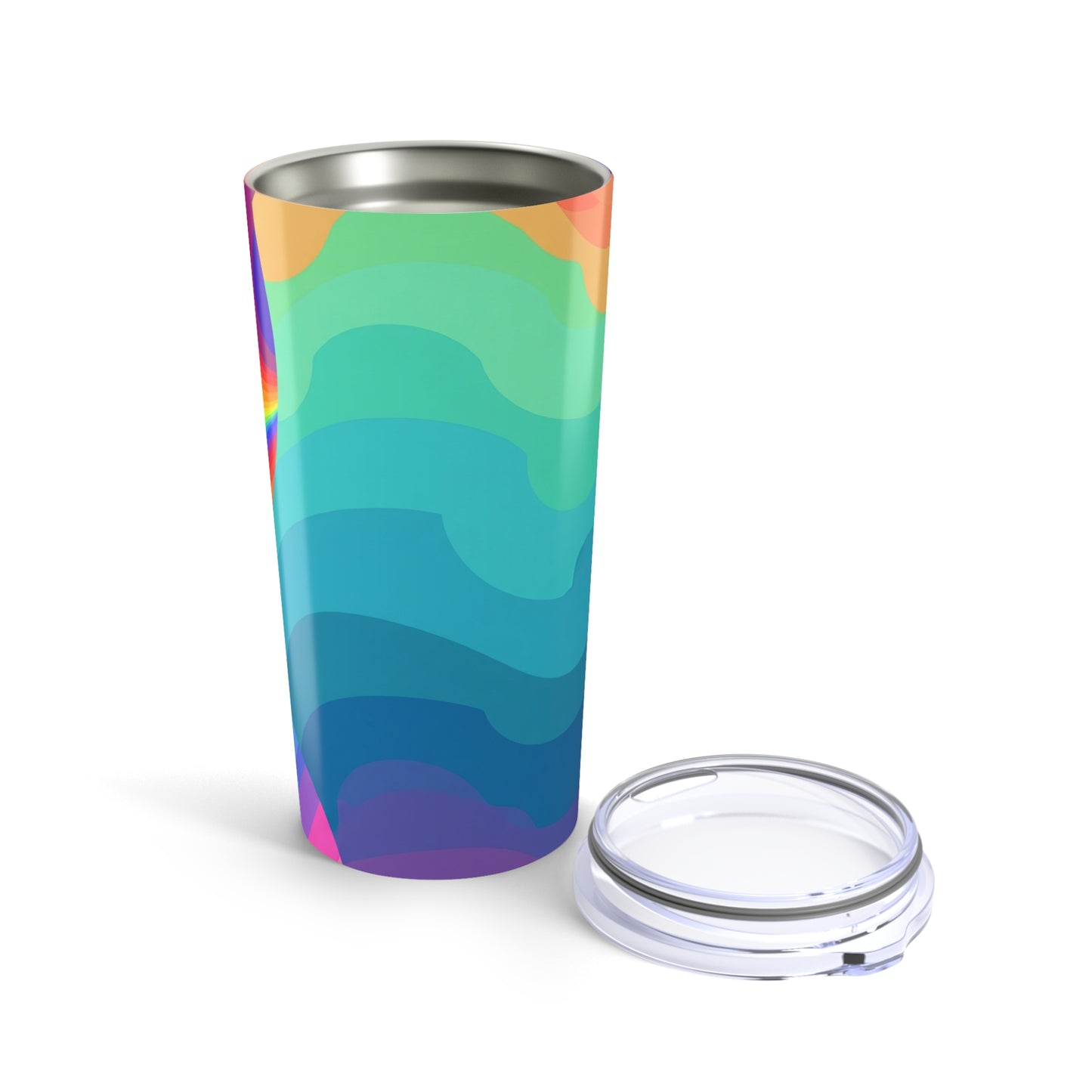 20oz Stainless Steel Travel Mug with Double Wall Vacuum Insulation and Spill Resistant Design for Hot and Cold