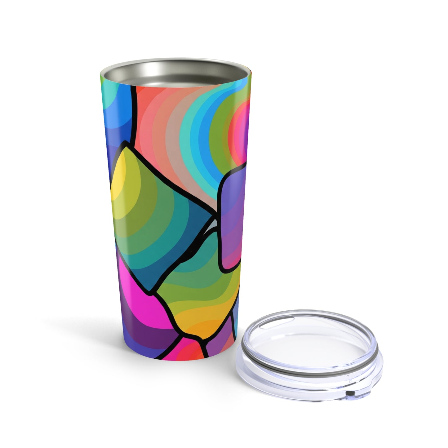 20oz Stainless Steel Tumbler Double Wall Vacuum Insulation Leak Proof Keeps Drinks Hot Or Cold Dishwasher Safe