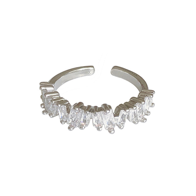 Unisex Index Finger Ring Silver Plated Gold Plated Simple Everyday Ring Fashion Jewelry Gift For Everyday Wear