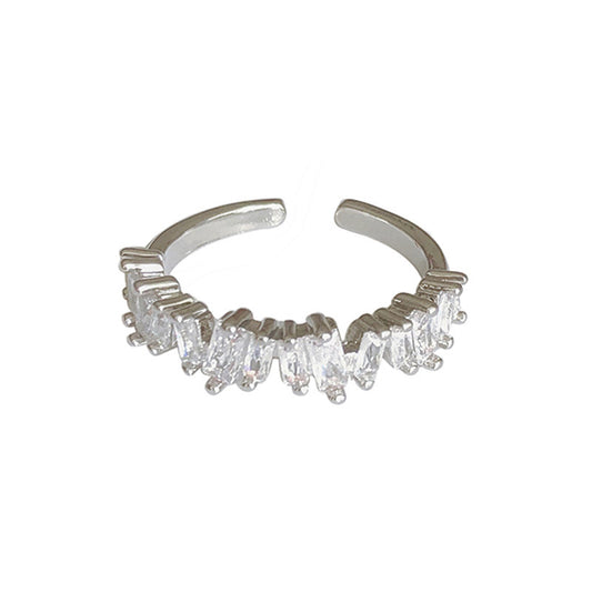 Unisex Index Finger Ring Silver Plated Gold Plated Simple Everyday Ring Fashion Jewelry Gift For Everyday Wear