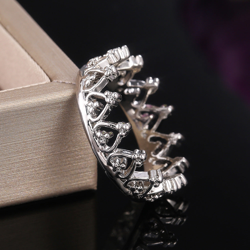 Unisex Geometric Alloy Ring Electroplated Finish Individually Packed Souvenir Gifts for Women and Men Everyday