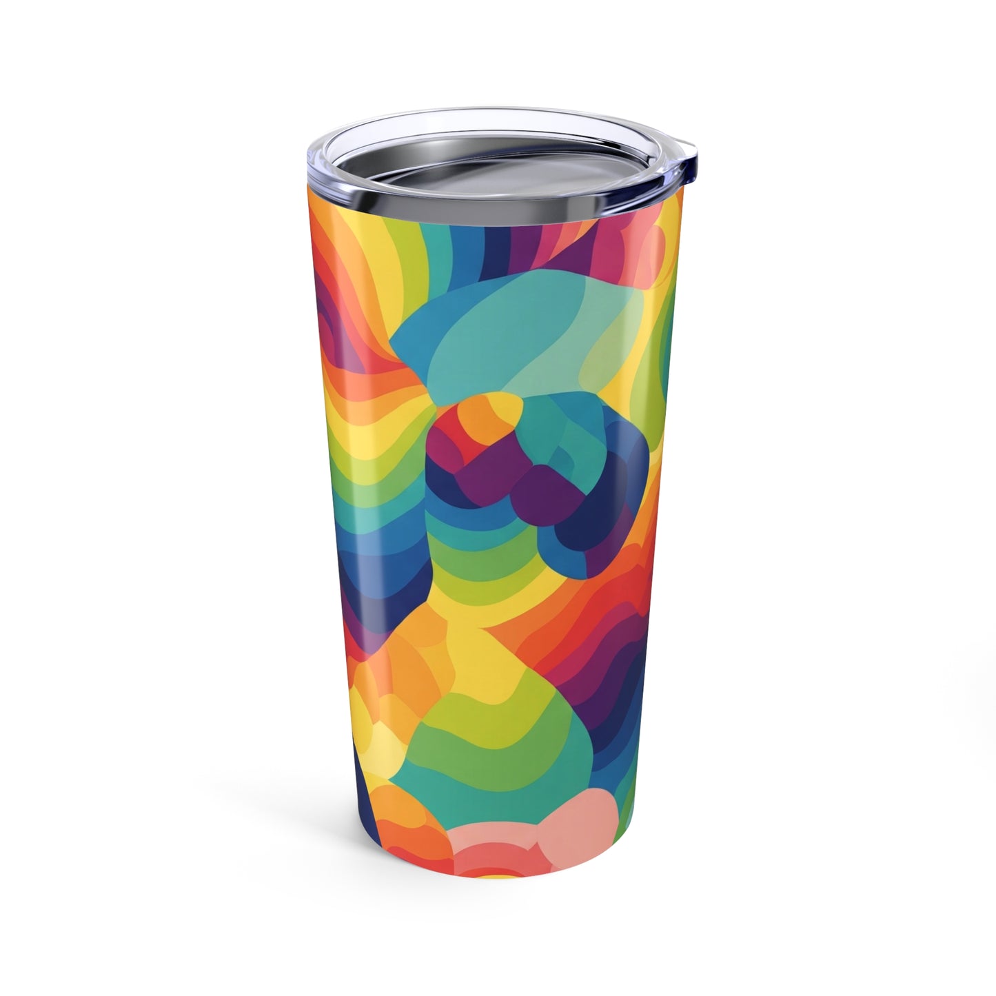 20oz Stainless Steel Tumbler With Double Wall Vacuum Insulation Spill Resistant Travel Mug Dishwasher Safe Printed